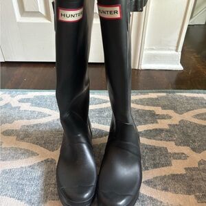 Hunter Classic Black Tall Boots